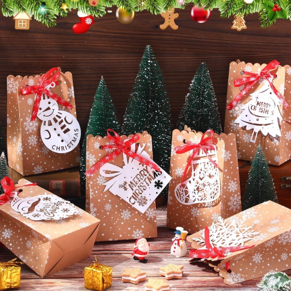 6/12 stuks kerst-sneeuwvlok-pa - Packaging recensie en prijs