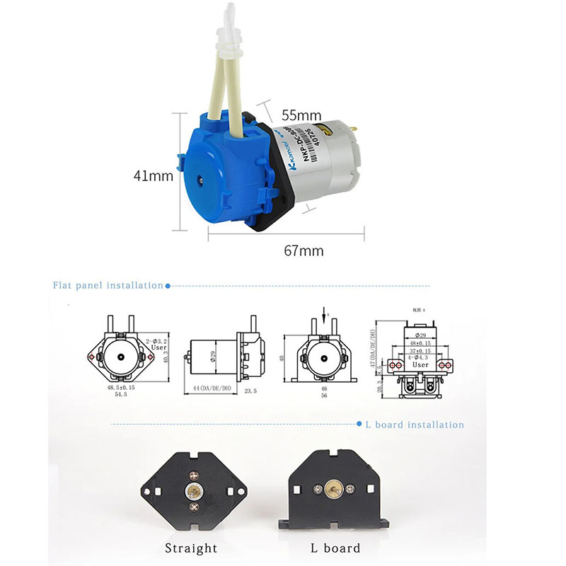 Kleine Peristaltische Pomp DC  - Mini Peristaltic Pump 12V recensie en prijs